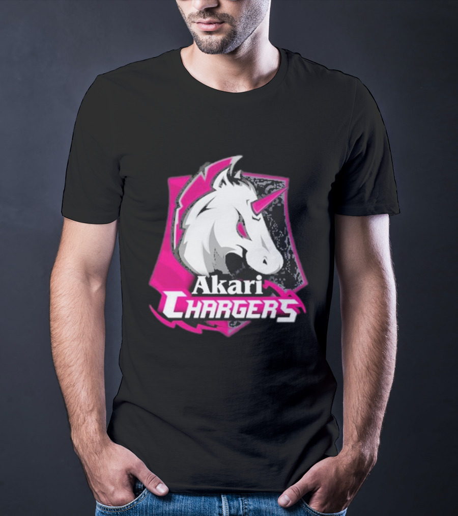 Unicorn Fifi Sharma Akari Chargers T-Shirt