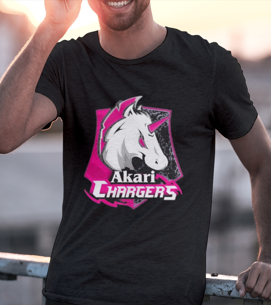Unicorn Fifi Sharma Akari Chargers T-Shirt
