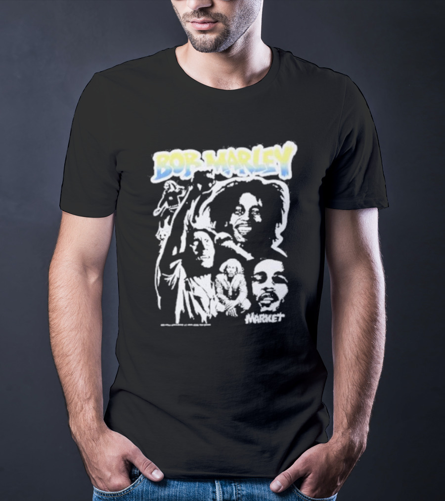 Bob Marley Punk Market T-Shirt