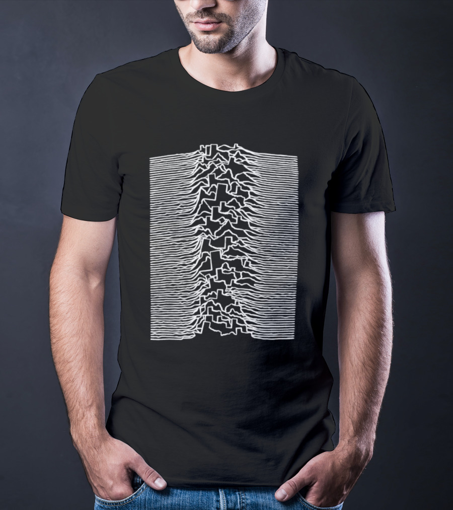 Unknown Pleasures Southern Joy Division Waves T-Shirt