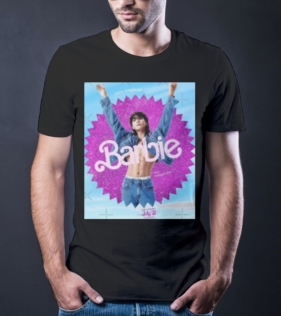 Jeon Jungkook Barbie July 21 Ken Edition T-Shirt