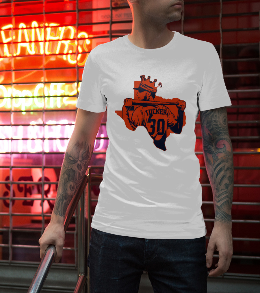 Tucker 30 Crowned King Of Texas Baseball T-Shirt