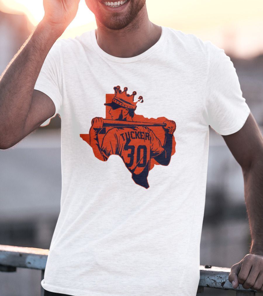 Tucker 30 Crowned King Of Texas Baseball T-Shirt
