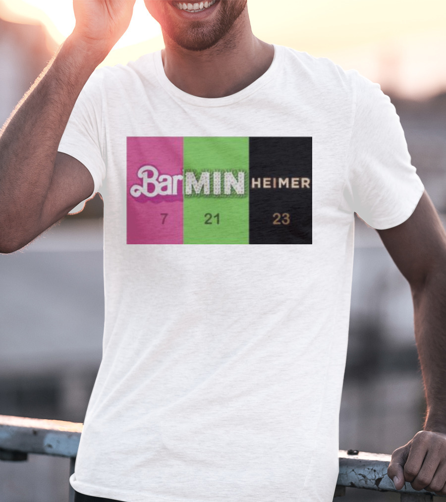 Barbenheimer 7 21 23 Barbie Oppenheimer Fusion T-Shirt