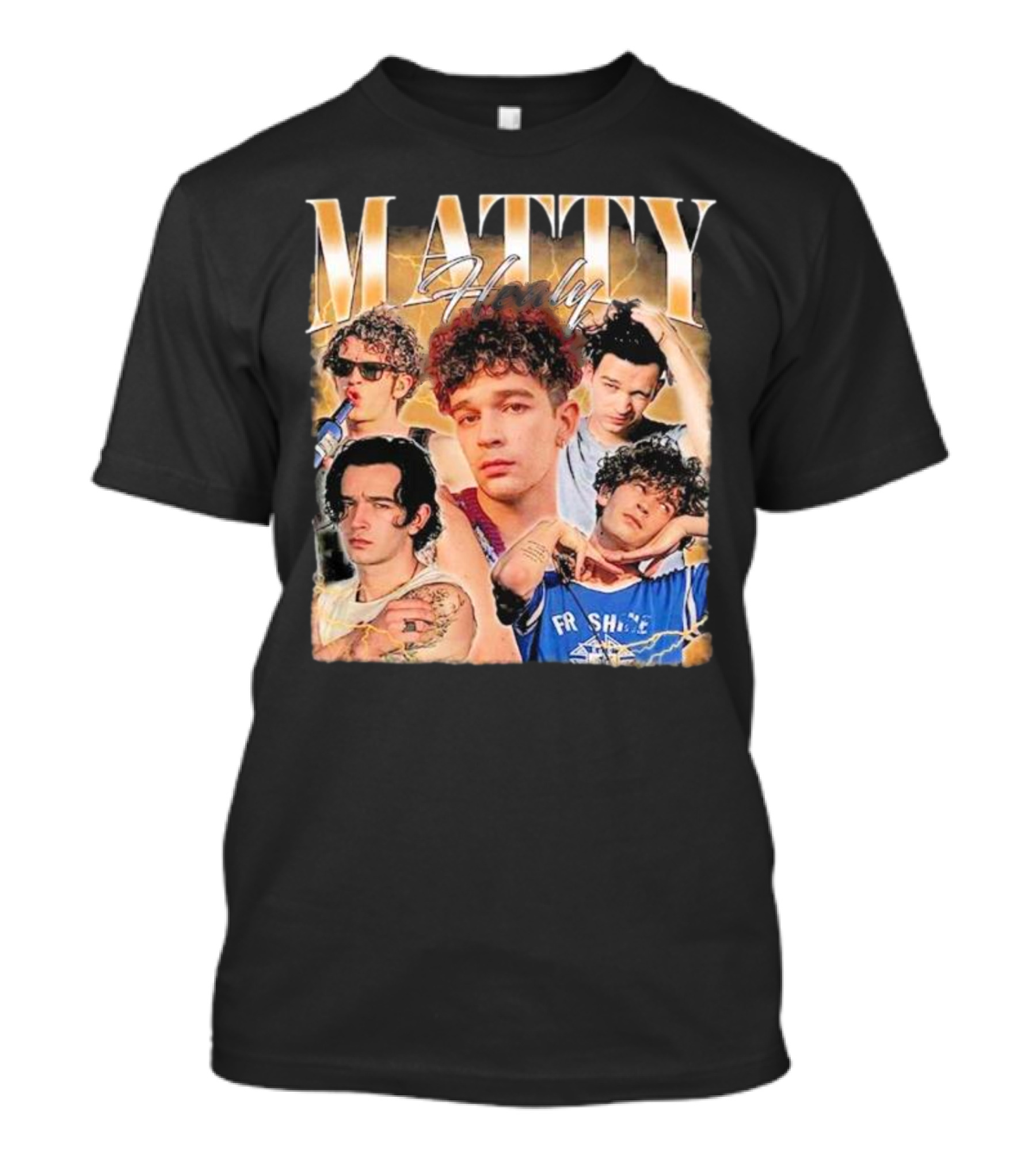 MATTY HEALY Collage Vintage Aesthetic T-Shirt