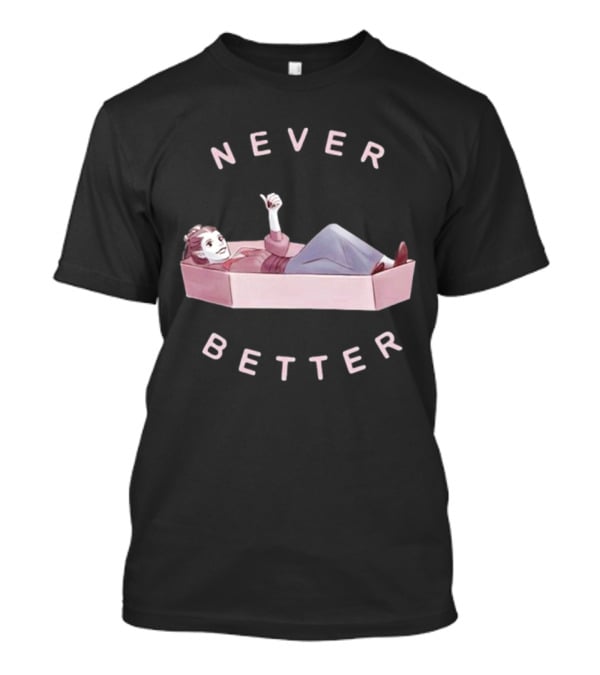 Critical Role Never Better Laudna In Coffin T-Shirt