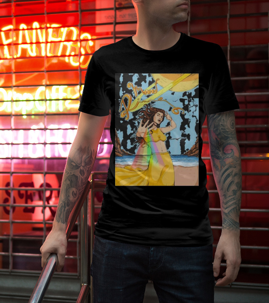 Lorde Solar Power Vibey Beach Scene T-Shirt