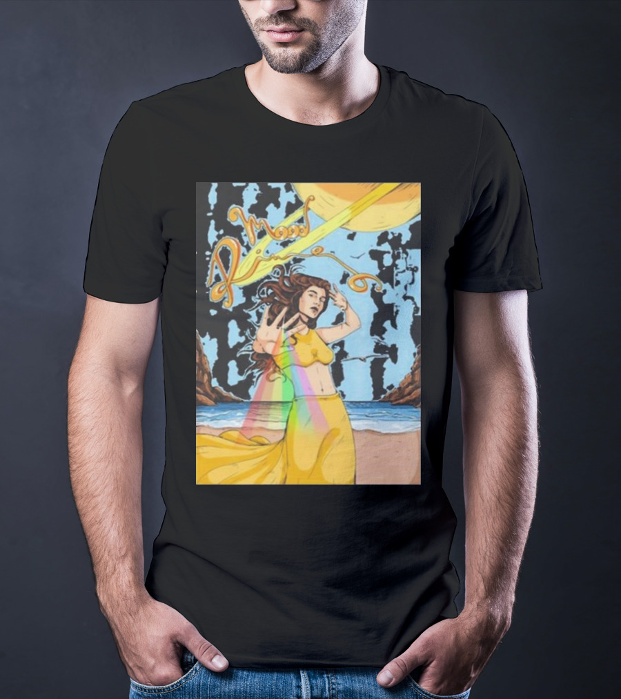 Lorde Solar Power Vibey Beach Scene T-Shirt