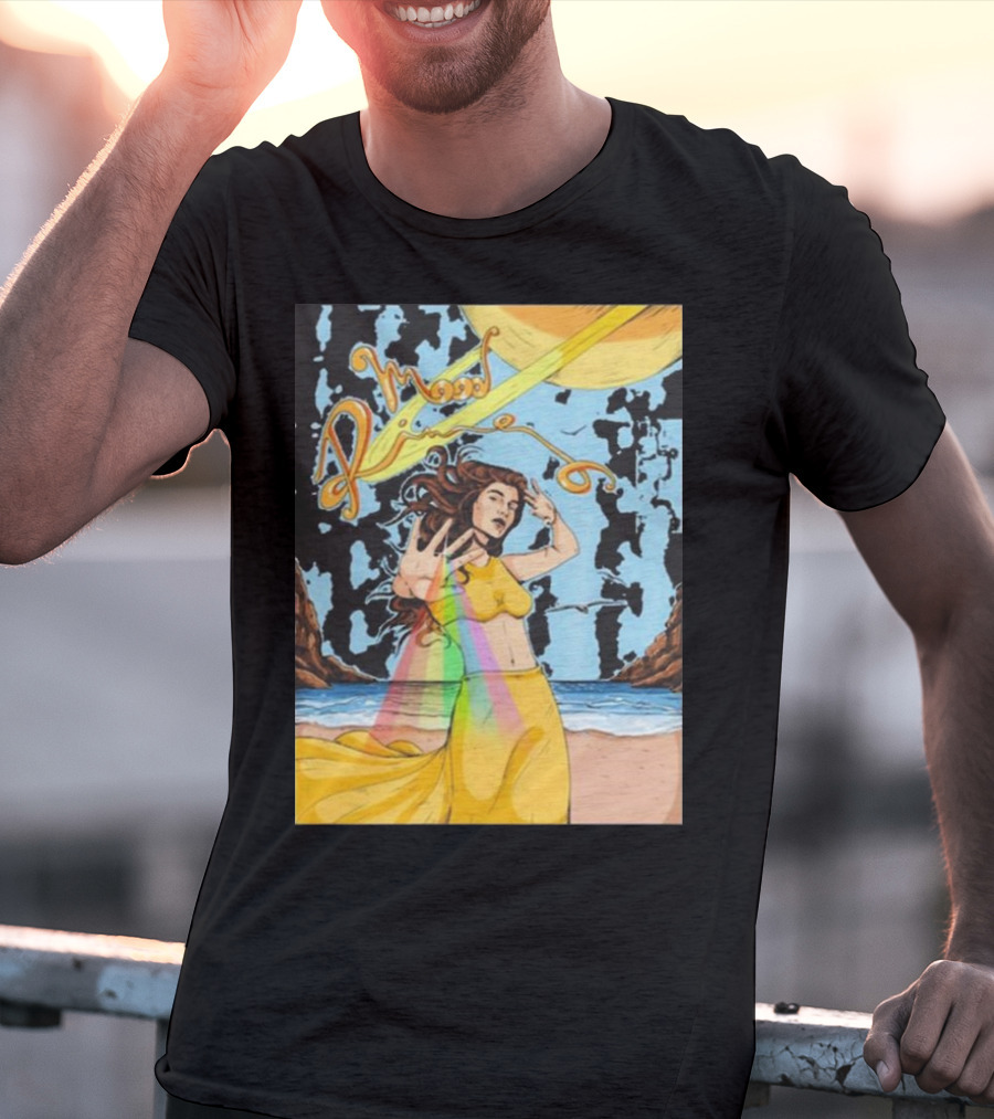 Lorde Solar Power Vibey Beach Scene T-Shirt
