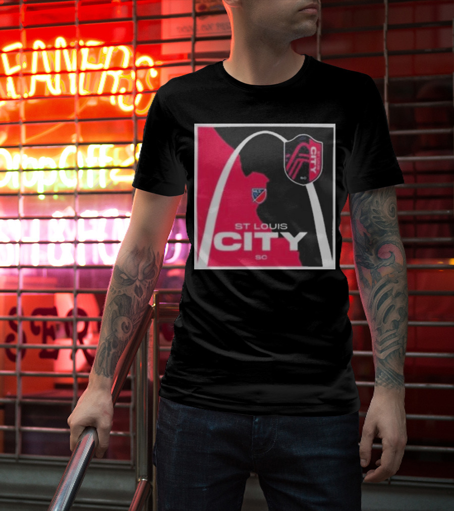 St Louis City SC Arch Badge Hometown Collection T-Shirt