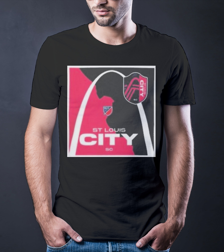St Louis City SC Arch Badge Hometown Collection T-Shirt