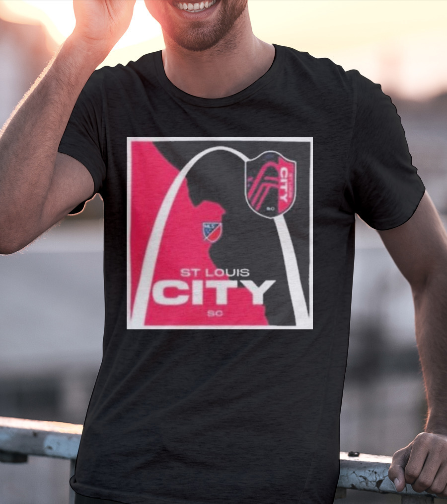 St Louis City SC Arch Badge Hometown Collection T-Shirt