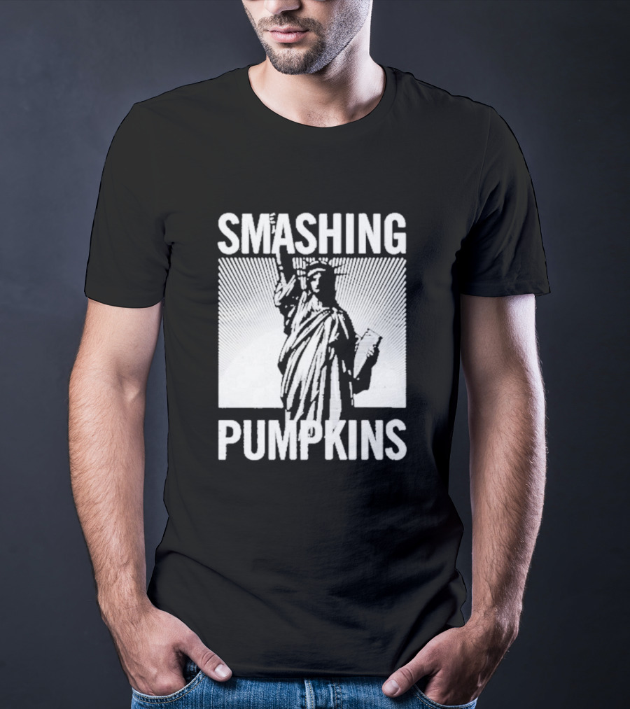 Smashing Pumpkins Statue Of Liberty Zeitgeist T-Shirt