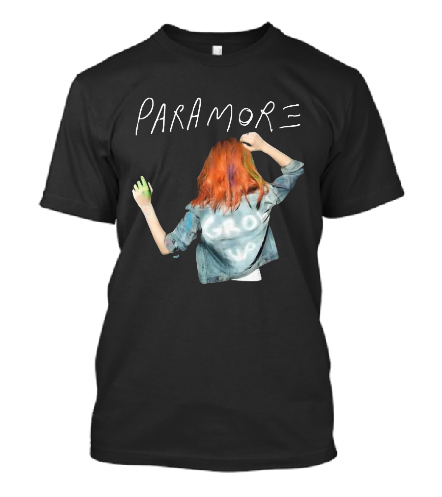 Paramore Grow Up Denim Jacket Back T-Shirt