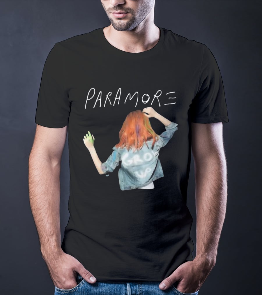 Paramore Grow Up Denim Jacket Back T-Shirt