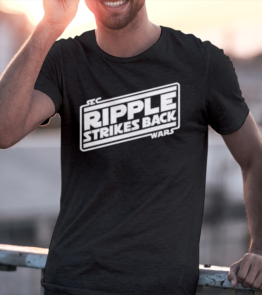 Ripple Strikes Back SEC Wars T-Shirt