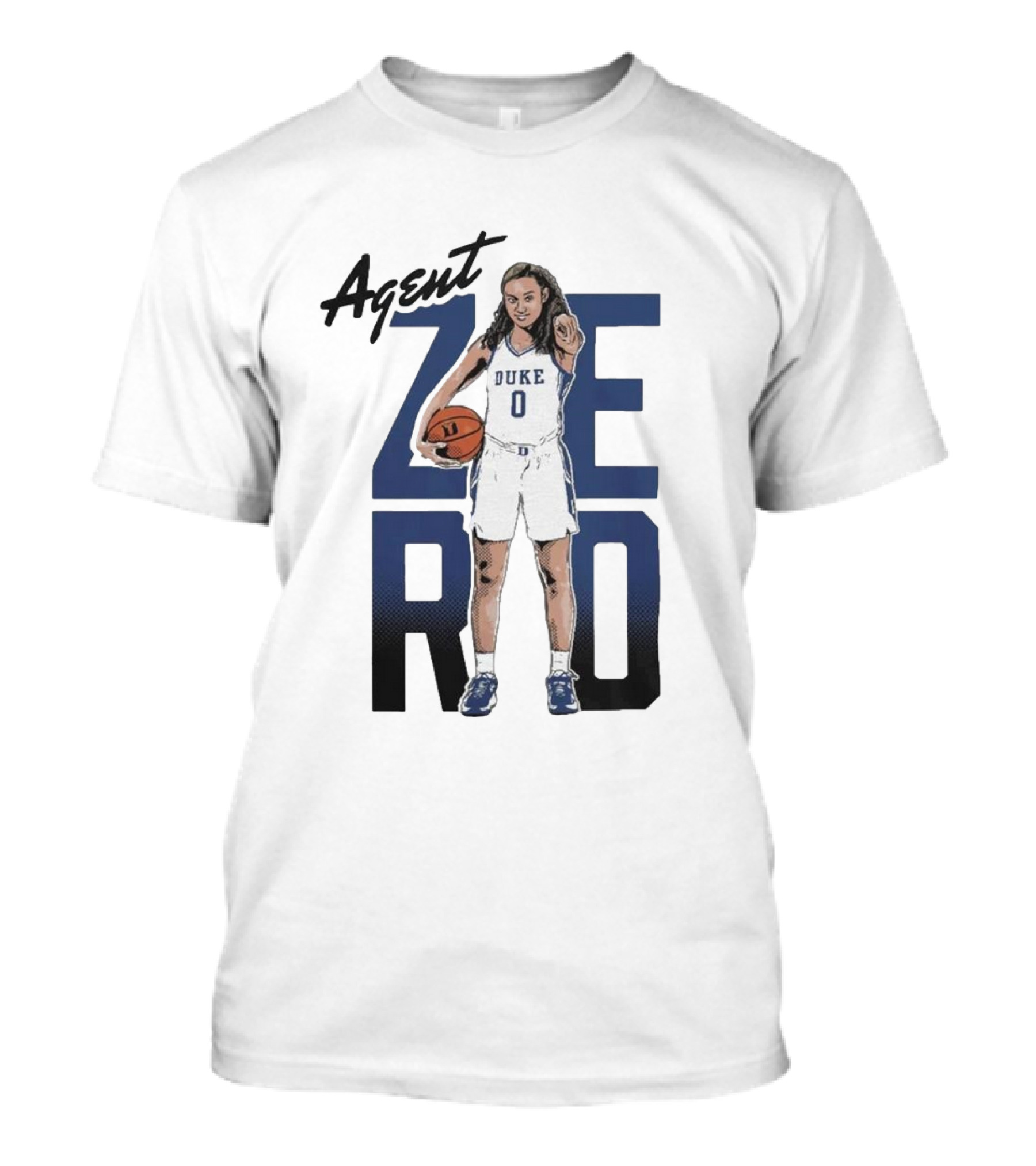 Agent Zero Celeste Taylor Duke Basketball T-Shirt