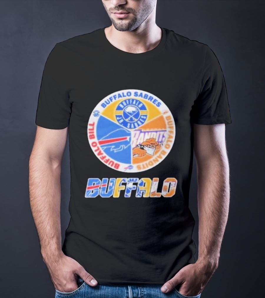 Buffalo Sabres Bandits Bills Team Sport Legend T-Shirt