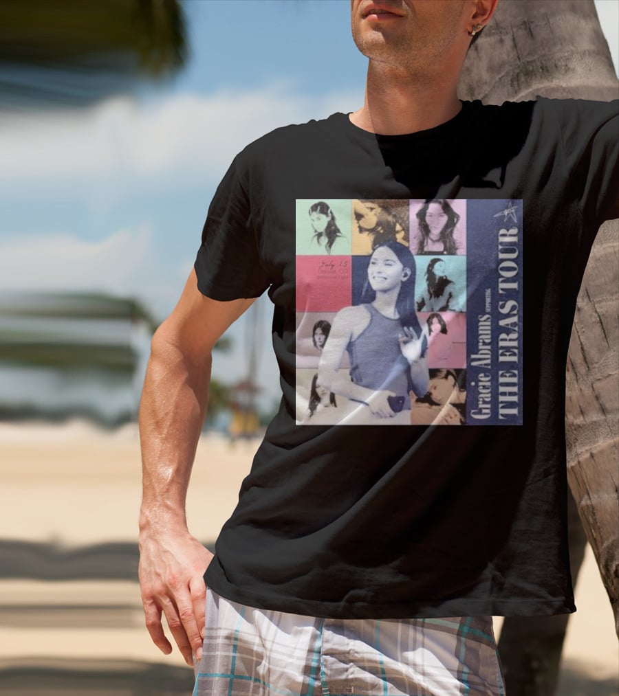 Gracie Abrams July 15 Chicago IL Supporting The Eras Tour T-Shirt