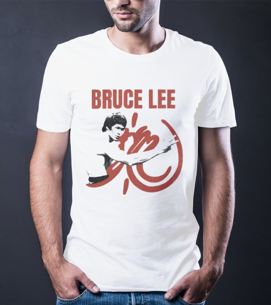 Bruce Lee Martial Arts Pose Symbol Classic T-Shirt