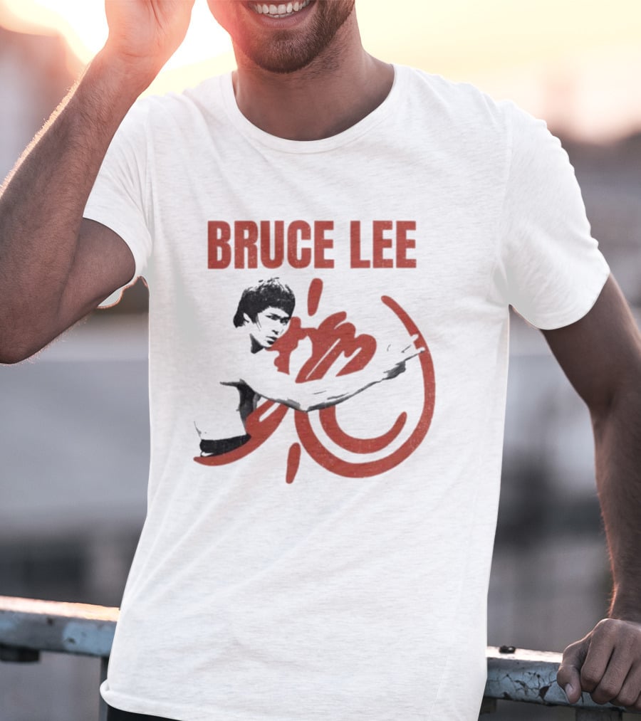Bruce Lee Martial Arts Pose Symbol Classic T-Shirt