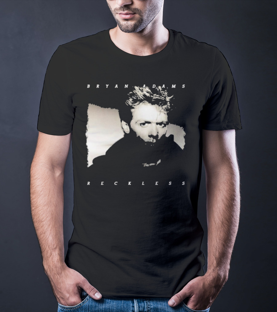 Bryan Adams Reckless Album Cover T-Shirt
