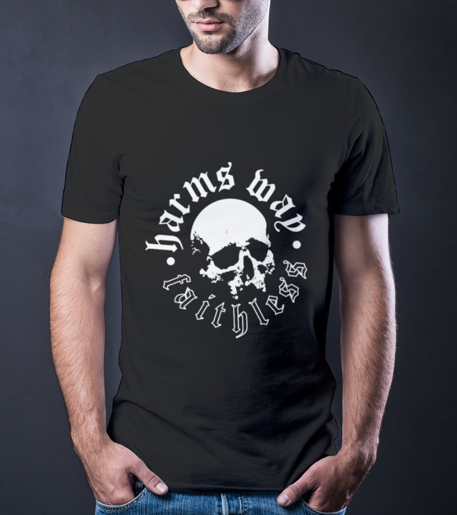 Harm's Way Faithless Skull T-Shirt