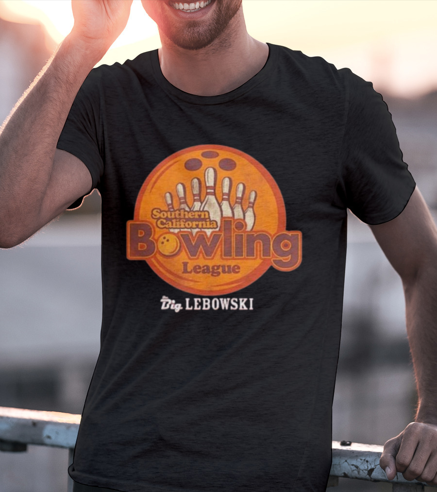 Southern California Bowling League Big Lebowski T-Shirt