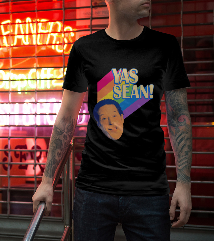 Yas Sean Rainbow Face T-Shirt