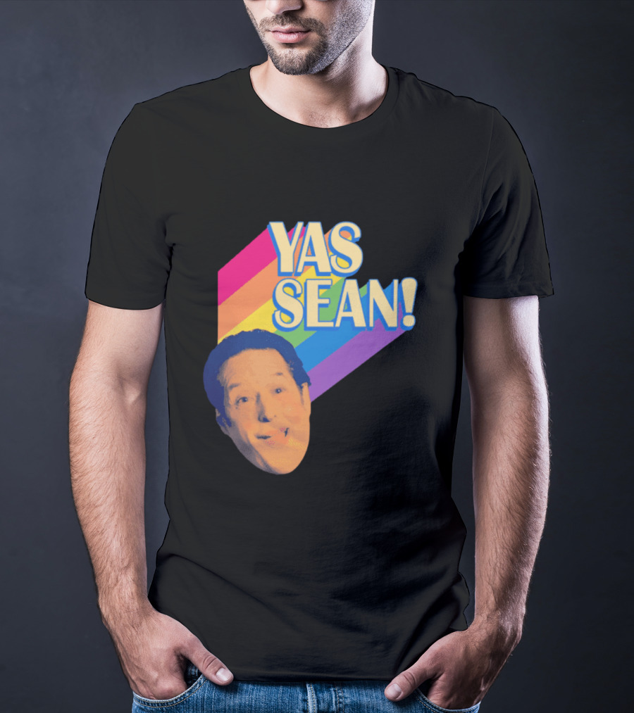 Yas Sean Rainbow Face T-Shirt