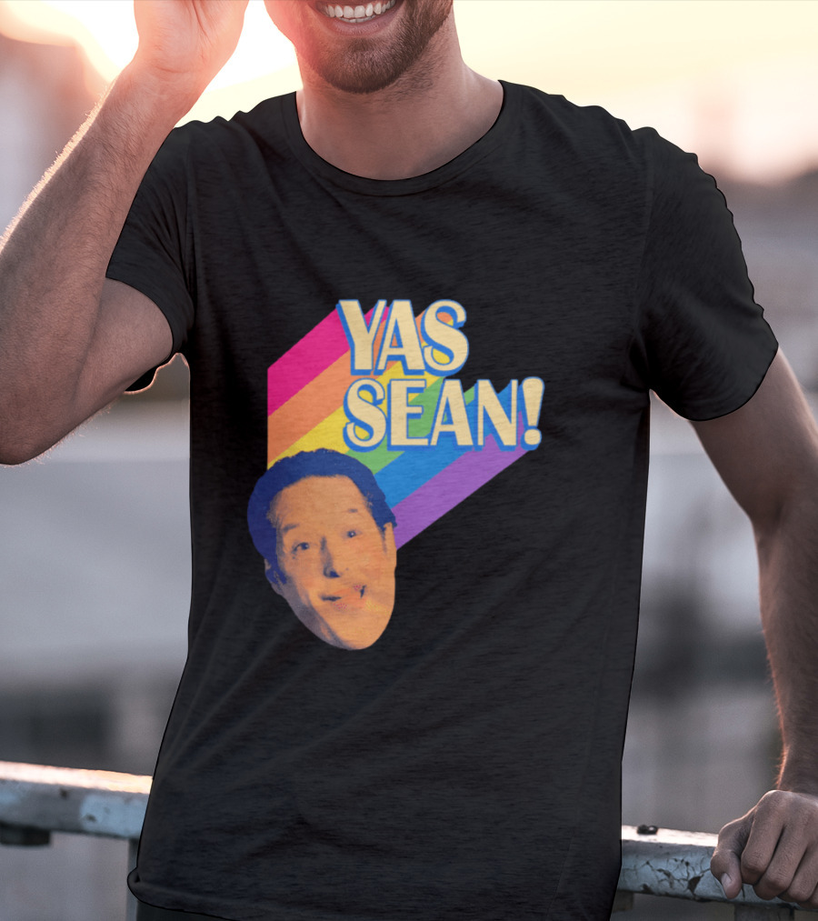 Yas Sean Rainbow Face T-Shirt