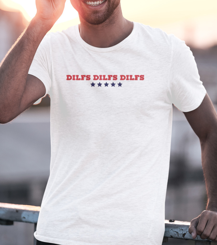 DILFS DILFS DILFS Five Star T-Shirt