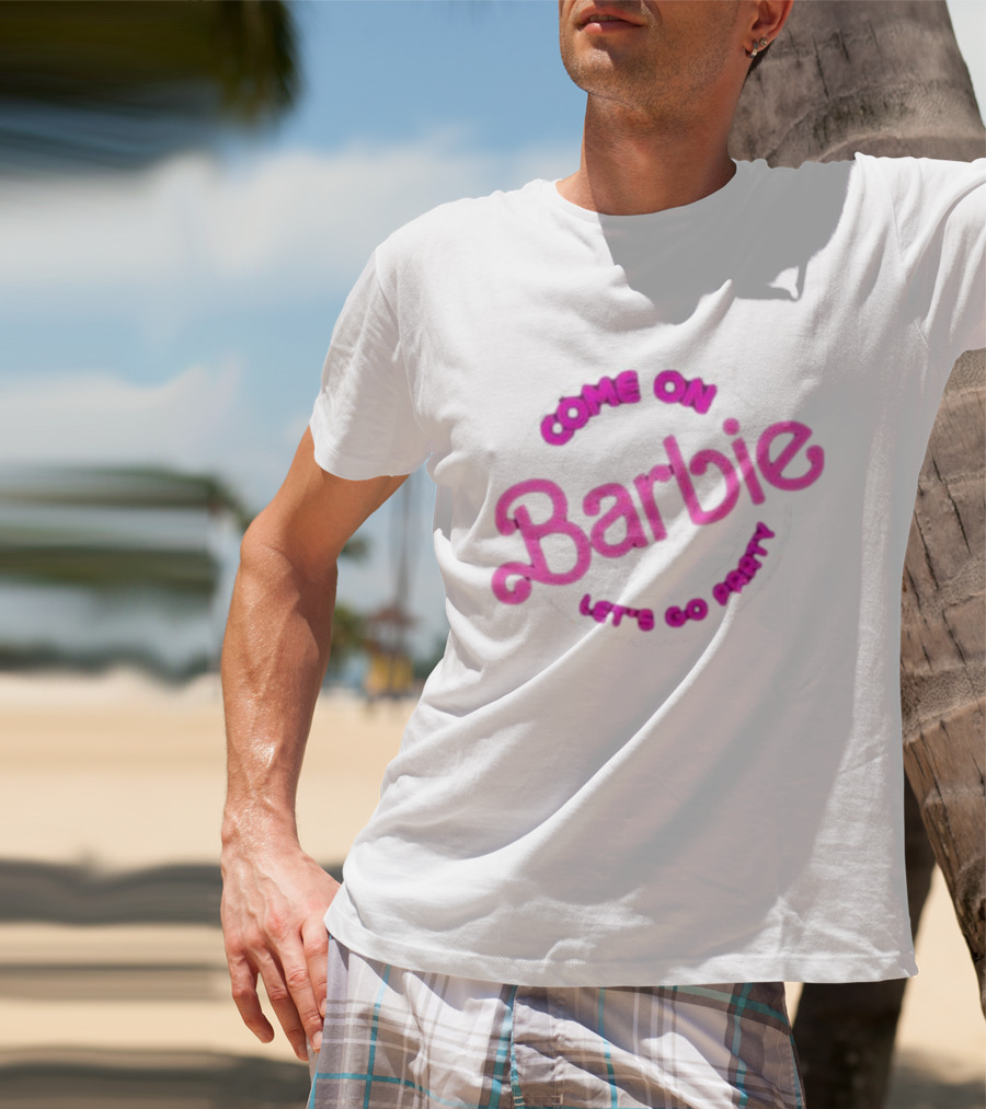 Come On Barbie Let's Go Party Retro T-Shirt