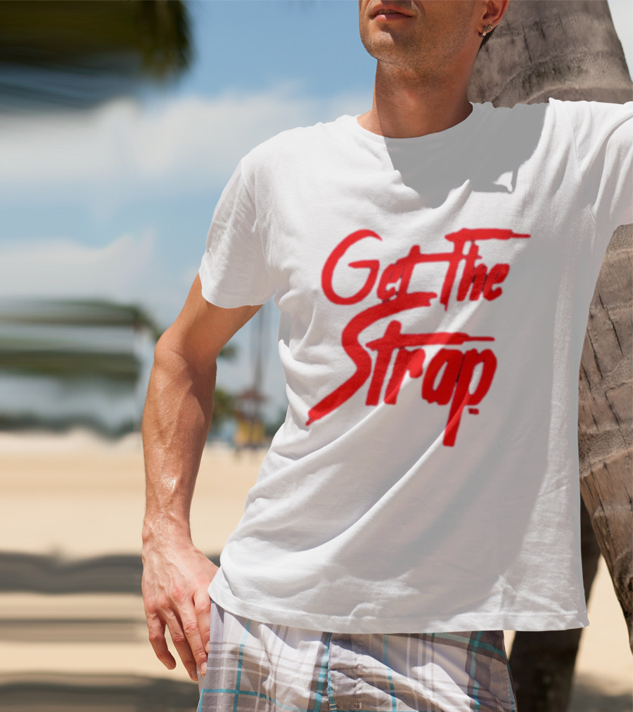 Version 1 Get The Strap Red T-Shirt