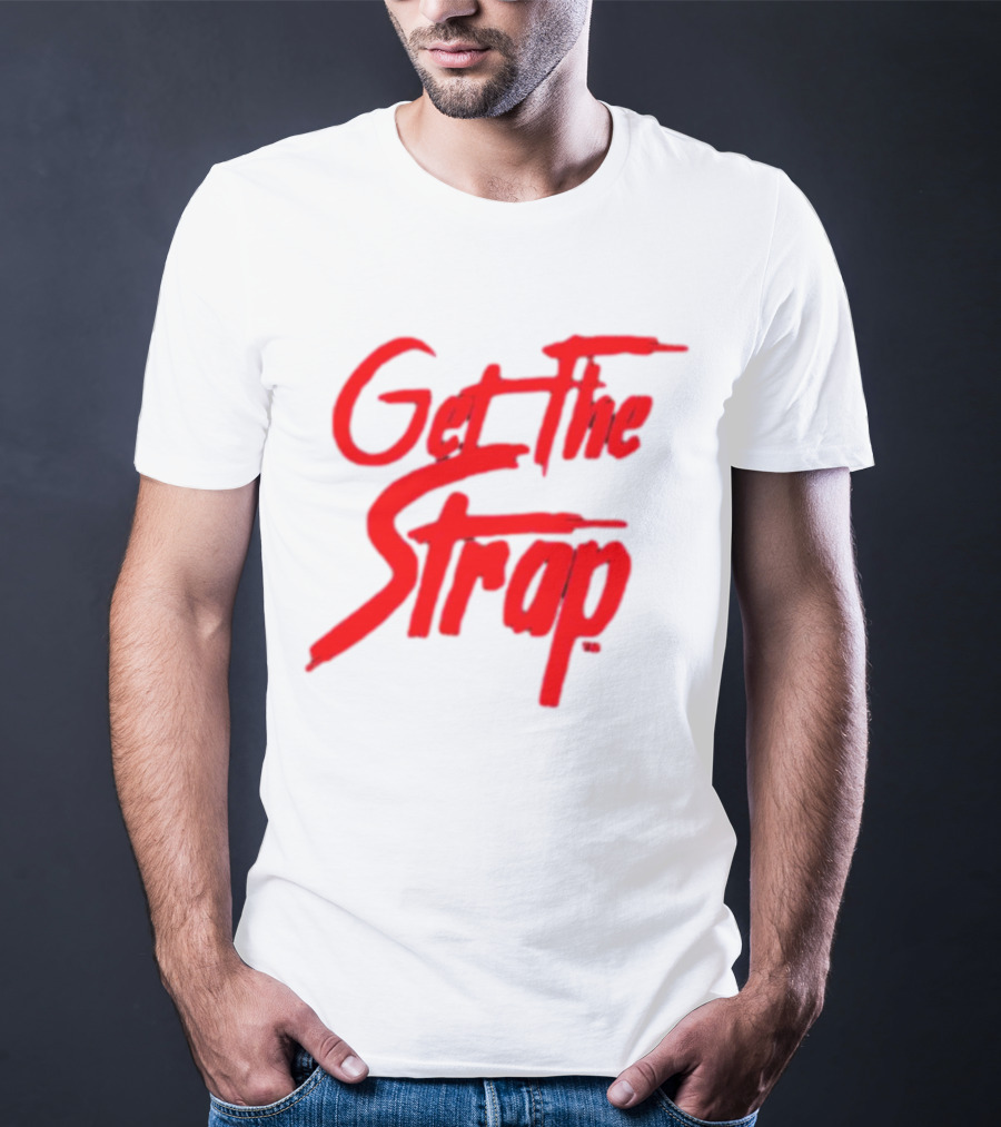 Version 1 Get The Strap Red T-Shirt