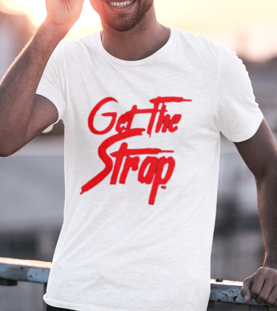 Version 1 Get The Strap Red T-Shirt