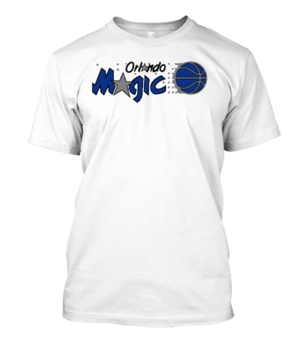 Orlando Magic Classic Retro Basketball Emblem T-Shirt