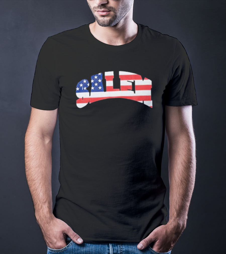 American Flag Salem T-Shirt