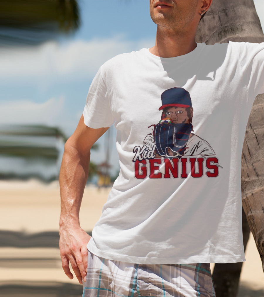 Kid Genius Triston McKenzie Baseball Pitcher T-Shirt