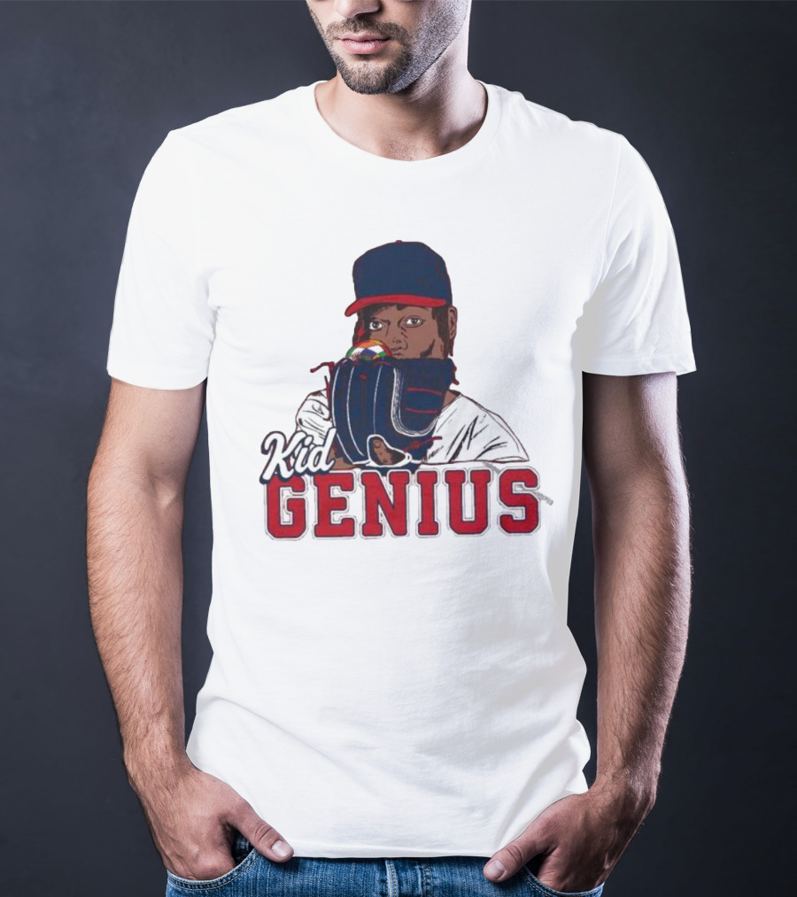 Kid Genius Triston McKenzie Baseball Pitcher T-Shirt