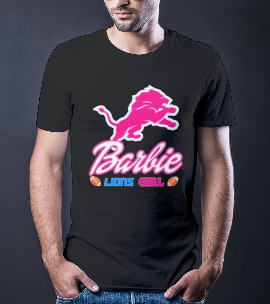 Barbie Lions Girl Football T-Shirt