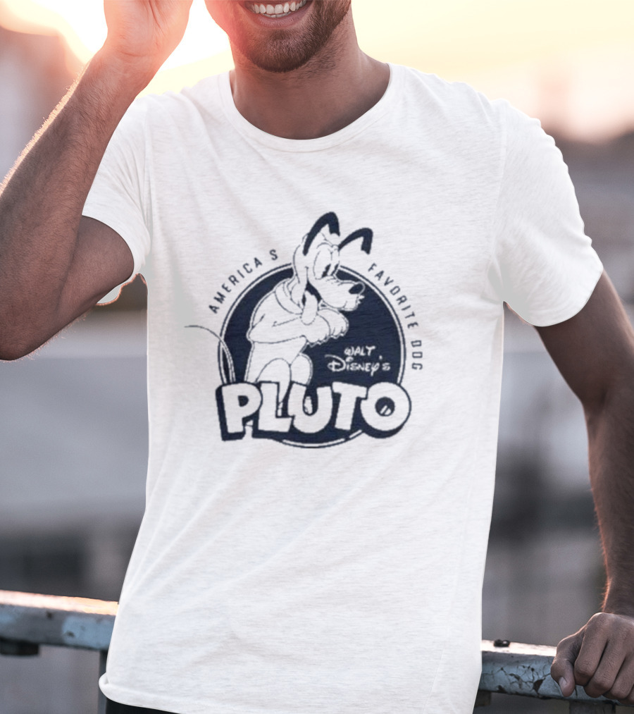Disney Pluto America's Favorite Dog T-Shirt