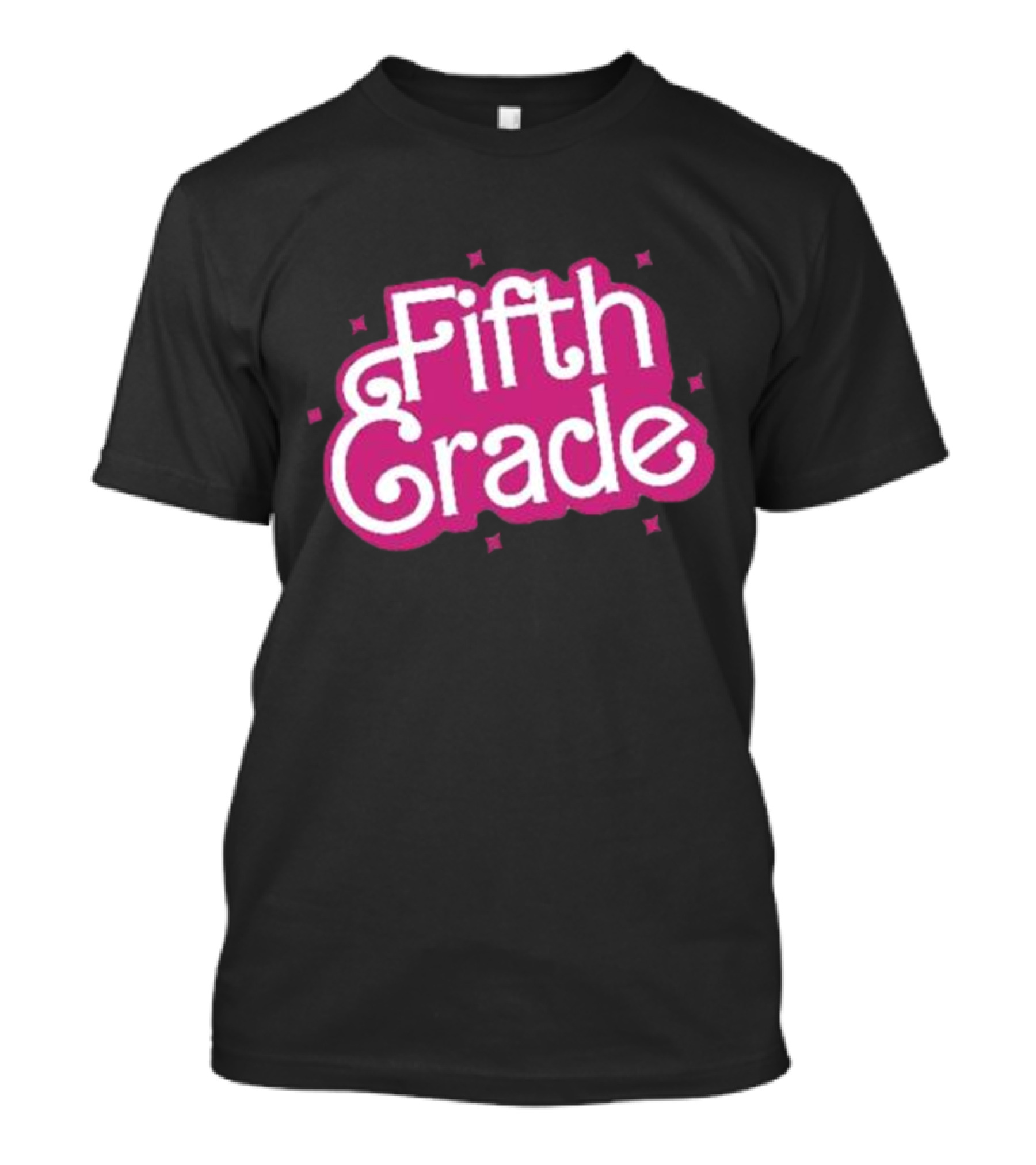 Girl Barbie Fifth Grade Teacher Barbi School T-Shirt