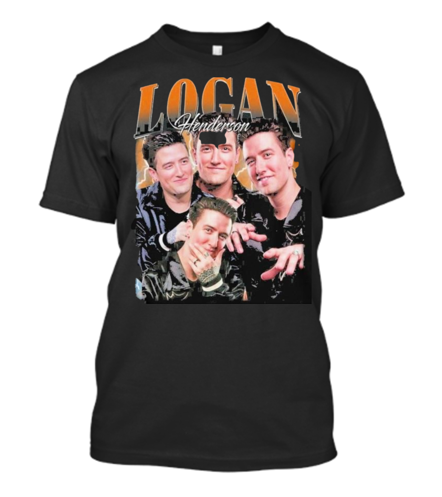 Logan Henderson Vintage And Man T-Shirt