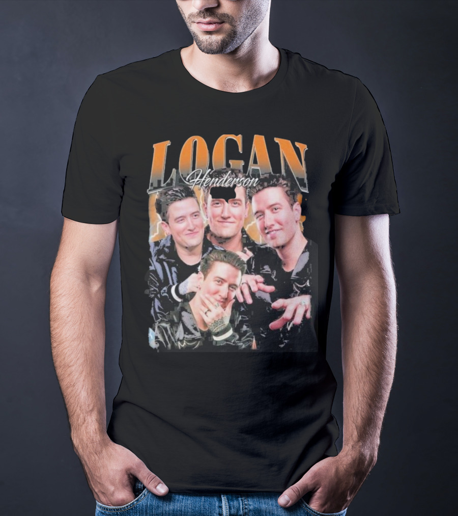 Logan Henderson Vintage And Man T-Shirt