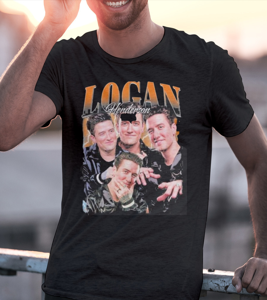 Logan Henderson Vintage And Man T-Shirt