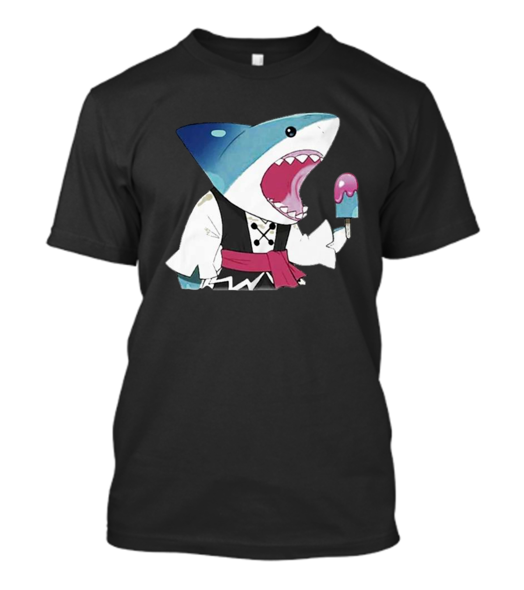 Shroomie Sorbet Shark Cookie Ice Cream Treat T-Shirt