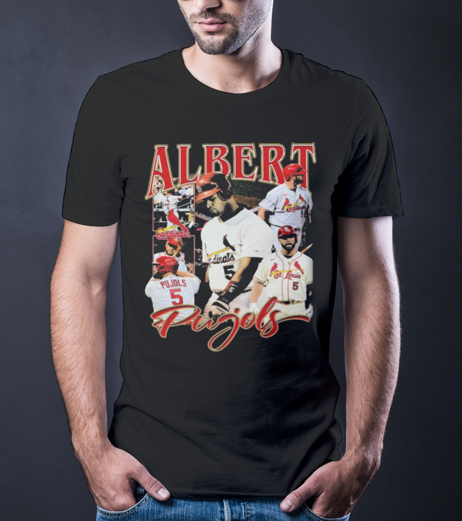 Albert Pujols St. Louis Cardinals Baseball Legend T-Shirt