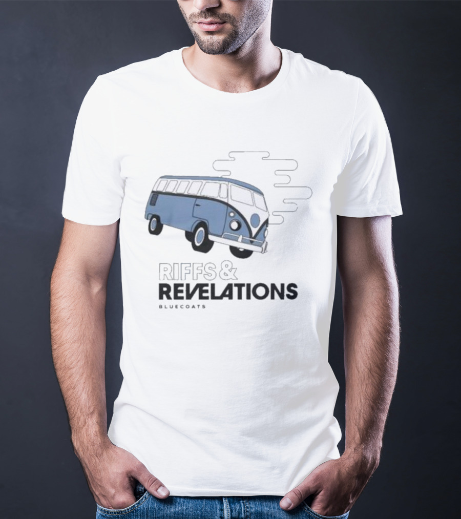 Riffs And Revelations Bluecoats Bus T-Shirt