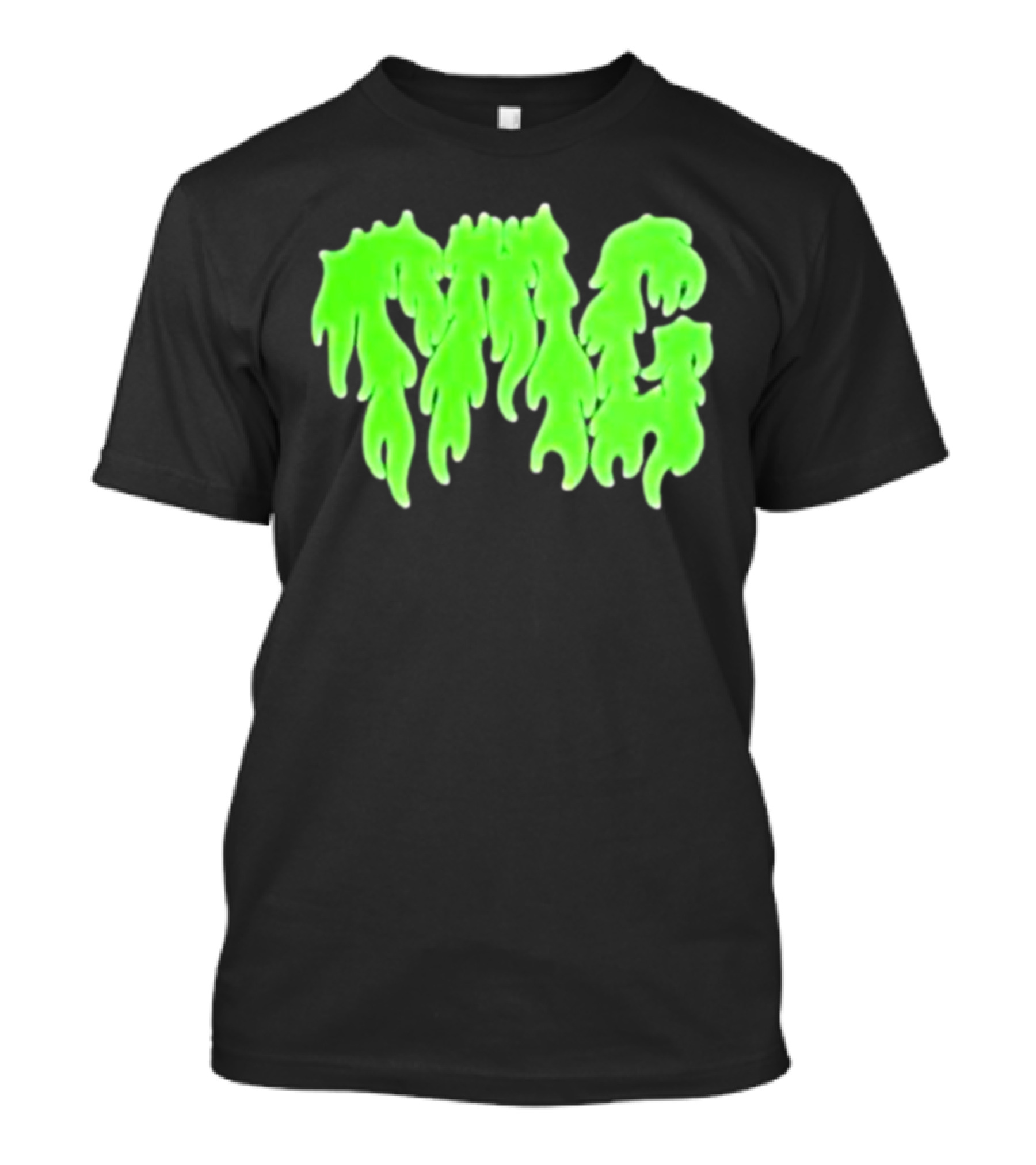 TMG Merch Slime Green Drip TMG T-Shirt